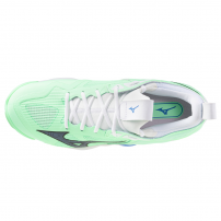 Волейбольні кросівки Mizuno WAVE MOMENTUM 3 Neo mint/Black/Frontier blue