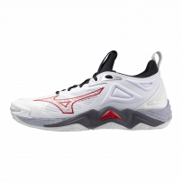 Волейбольні кросівки Mizuno WAVE MOMENTUM 3 White/Salsa/Vulcan