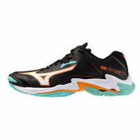 Волейбольні кросівки Mizuno WAVE LIGHTNING Z8 Black/Tangelo/Ice green