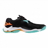 Волейбольні кросівки Mizuno WAVE LIGHTNING Z8 Black/Tangelo/Ice green