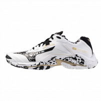 Волейбольні кросівки Mizuno WAVE LIGHTNING Z8 White/Black/GE Gold