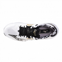 Волейбольні кросівки Mizuno WAVE LIGHTNING Z8 White/Black/GE Gold