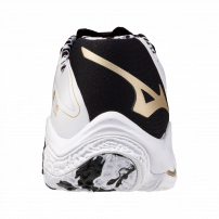 Волейбольні кросівки Mizuno WAVE LIGHTNING Z8 White/Black/GE Gold
