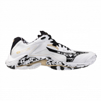 Волейбольні кросівки Mizuno WAVE LIGHTNING Z8 White/Black/GE Gold