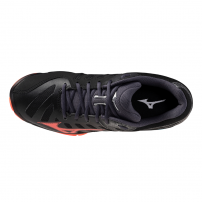 Волейбольні кросівки Mizuno WAVE VOLTAGE 2 Black/Neon flame/Peacock blue