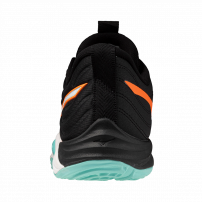 Волейбольні кросівки Mizuno WAVE MOMENTUM ELITE Black/Tangelo/Ice green