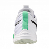 Волейбольні кросівки Mizuno WAVE MOMENTUM ELITE White/Black/Frozen emerald