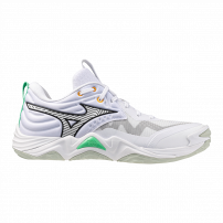 Волейбольні кросівки Mizuno WAVE MOMENTUM ELITE White/Black/Frozen emerald