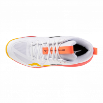 Волейбольні кросівки Mizuno WAVE MOMENTUM PRO MID White/Fiery coral/Citrus