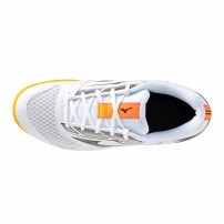 Волейбольні кросівки Mizuno CYCLONE SPEED 5 White/Fiery Coral/Citrus