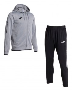 Спортивний костюм чоловічий Joma OLIMPIADA Світло-сірий/Чорний