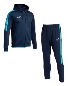 Спортивний костюм чоловічий Joma OLIMPIADA Темно-синій/Бірюзовий