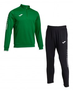 Спортивний костюм чоловічий Joma OLIMPIADA Зелений/Чорний