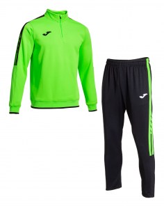 Спортивний костюм чоловічий Joma OLIMPIADA Світло-зелений/Чорний