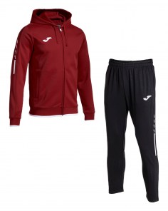 Спортивний костюм чоловічий Joma OLIMPIADA Бордовий/Білий/Чорний