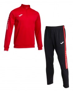 Спортивний костюм чоловічий Joma OLIMPIADA Червоний/Чорний