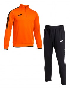 Спортивний костюм чоловічий Joma OLIMPIADA Помаранчевий/Чорний