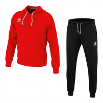 Спортивный костюм мужской Errea WARREN 3.0/DENALI Красный/Черный