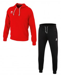 Спортивний костюм чоловічий Errea WARREN 3.0/DENALI Червоний/Чорний