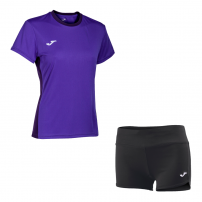 Волейбольна форма жіноча Joma WINNER II/STELLA II Фіолетовий/Темно-фіолетовий/Чорний