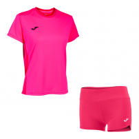 Волейбольна форма жіноча Joma WINNER II/STELLA II Світло-рожевий/Малиновий