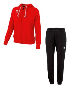 Спортивний костюм жіночий Errea WITA/LAYLA Червоний/Чорний