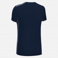 Волейбольна форма жіноча Macron STEEL ECO/KRYPTON EVO HERO Темно-синій/Синій/Білий