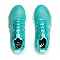 Кросівки для бігу жіночі Asics GEL-NIMBUS 27 Wave teal/Illuminate mint