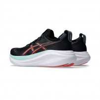 Кросівки для бігу чоловічі Asics GEL-NIMBUS 27 Black/Coral reef