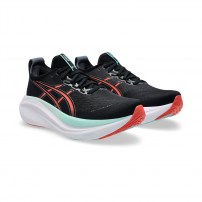 Кросівки для бігу чоловічі Asics GEL-NIMBUS 27 Black/Coral reef