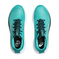 Кросівки для бігу чоловічі Asics GEL-NIMBUS 27 Wave teal/Saxon green