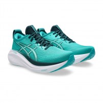 Кросівки для бігу чоловічі Asics GEL-NIMBUS 27 Wave teal/Saxon green