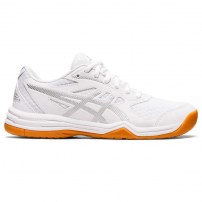 Волейбольні кросівки жіночі Asics UPCOURT 5 White/Pure Silver