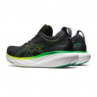 Кросівки для бігу чоловічі Asics GEL-NIMBUS 25 Black/Lime zest