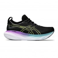 Кросівки для бігу жіночі Asics GEL-NIMBUS 25 Black/Glow yellow