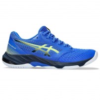 Волейбольні кросівки чоловічі Asics NETBURNER BALLISTIC FF 3 Illusion blue/Glow yellow