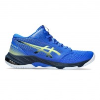 Волейбольні кросівки чоловічі Asics NETBURNER BALLISTIC FF MT 3 Illusion blue/Glow yellow