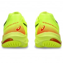 Волейбольні кросівки чоловічі Asics NETBURNER BALLISTIC FF 3 PARIS Safety yellow/Black