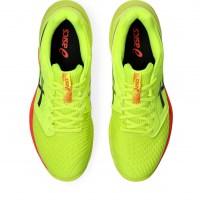 Волейбольні кросівки чоловічі Asics NETBURNER BALLISTIC FF 3 PARIS Safety yellow/Black
