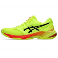 Волейбольні кросівки чоловічі Asics NETBURNER BALLISTIC FF 3 PARIS Safety yellow/Black