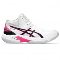 Волейбольні кросівки жіночі Asics BEYOND FF MT White/Hot pink