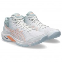 Волейбольні кросівки жіночі Asics BEYOND FF MT White/Bright sunstone