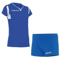 Волейбольная форма женская Macron FLUORINE/OSMIUM Синий/Белый