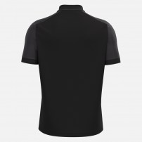 Поло Macron BALDWIN Чорний/Темно-сірий