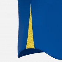 Волейбольна футболка чоловіча Macron WYRM Синій/Жовтий