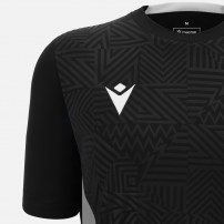 Волейбольна футболка жіноча Macron SKAT Чорний/Білий