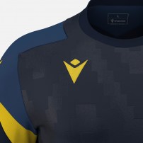Волейбольна футболка чоловіча Macron TOTEM Темно-синій/Жовтий