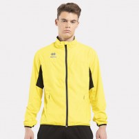 Куртка (ветровка) мужская Errea DWYN Светло-желтый/Черный