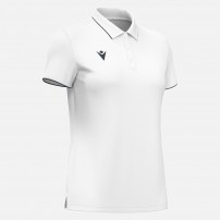 Поло жіноче Macron MELODY Білий/Сірий