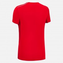 Волейбольна форма жіноча Macron STEEL ECO/KRYPTON EVO HERO Червоний/Темно-червоний/Білий